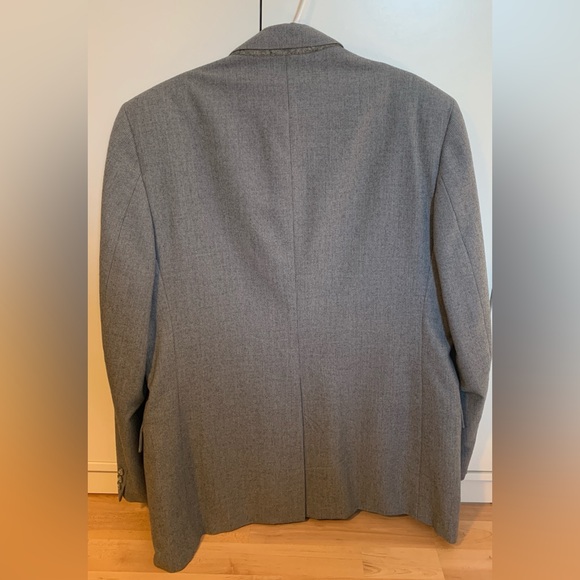 Shetland Clothes grey wool blazer - Picture 2 of 7